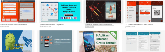 Aplikasi Terbaik Internet Gratis di HP Android (Update 2024)