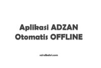 Aplikasi Adzan Otomatis Offline